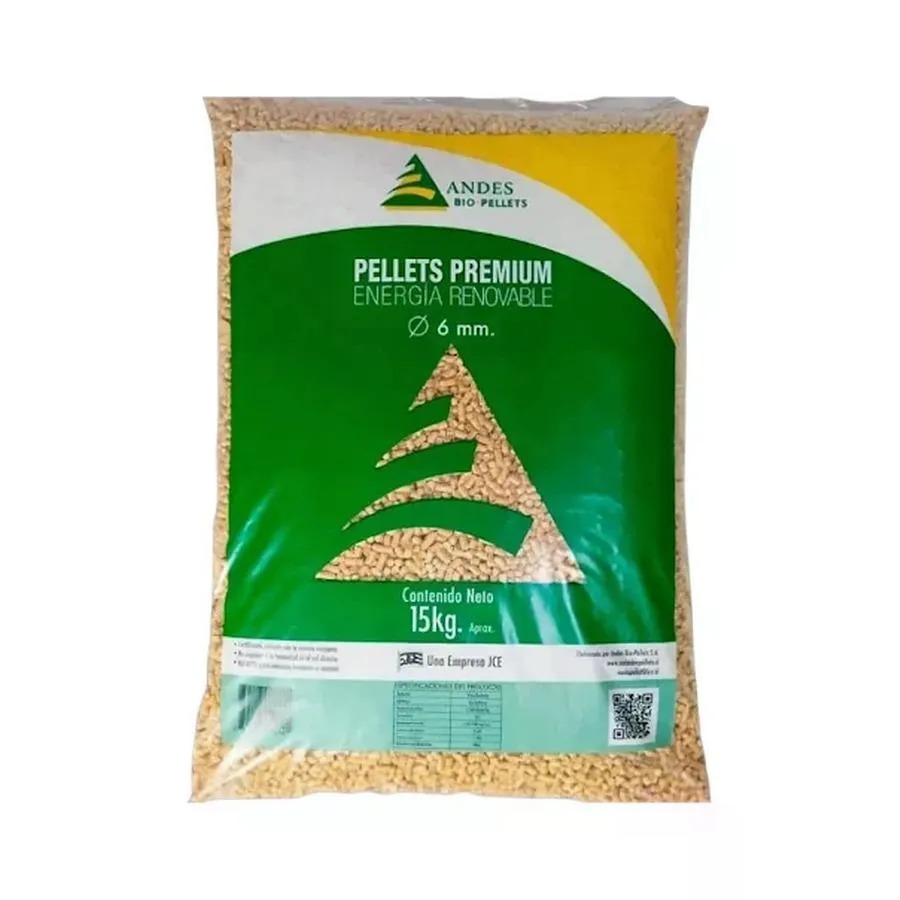 PELLET ANDES SACO 15KG — Constructor Center Chile